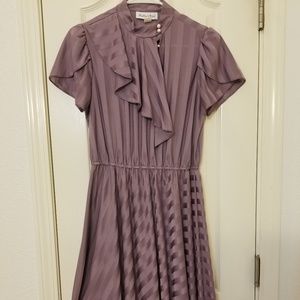 Vintage lavender dress 70s